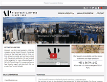 Tablet Screenshot of lawyers-picovschi.com
